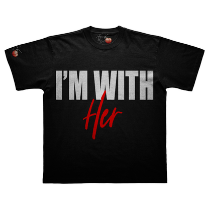 F4P &quot;Im with Her&quot; Oversized tee